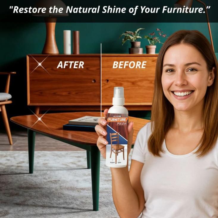 All In One Furniture Polish 300 grm Pack of 2