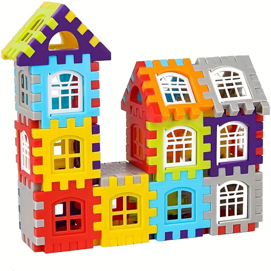 50-Piece Creative Building Blocks Set for Kids