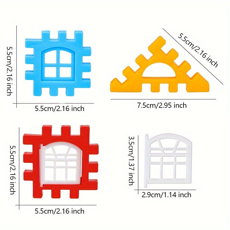 50-Piece Creative Building Blocks Set for Kids