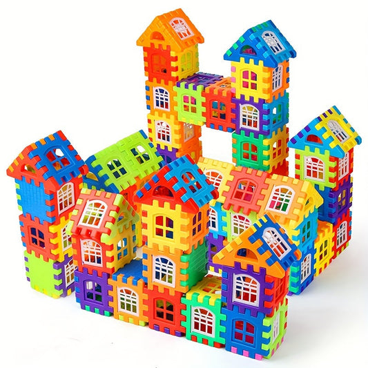 50-Piece Creative Building Blocks Set for Kids
