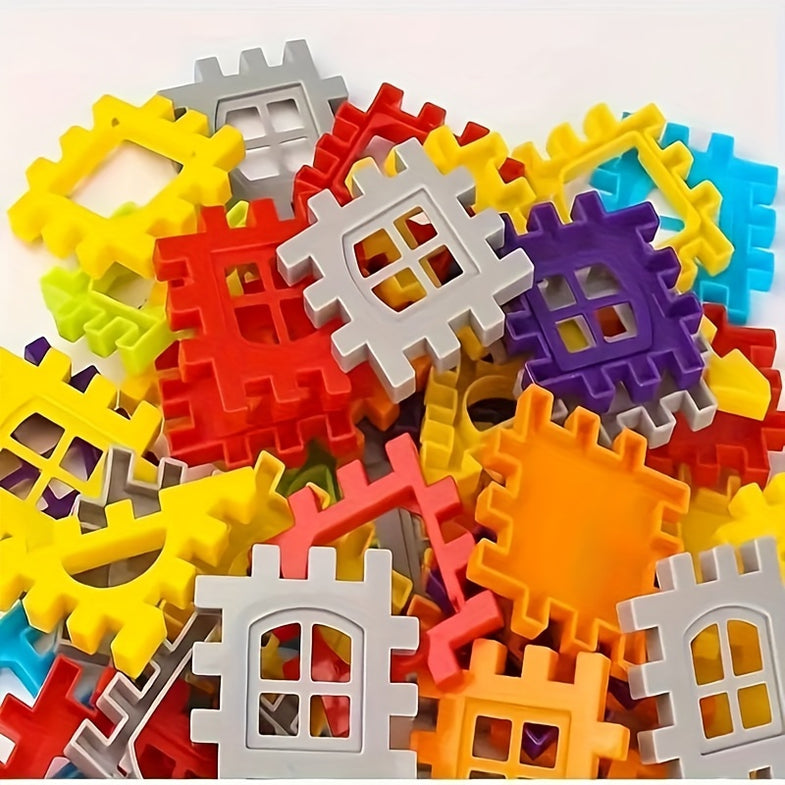 50-Piece Creative Building Blocks Set for Kids