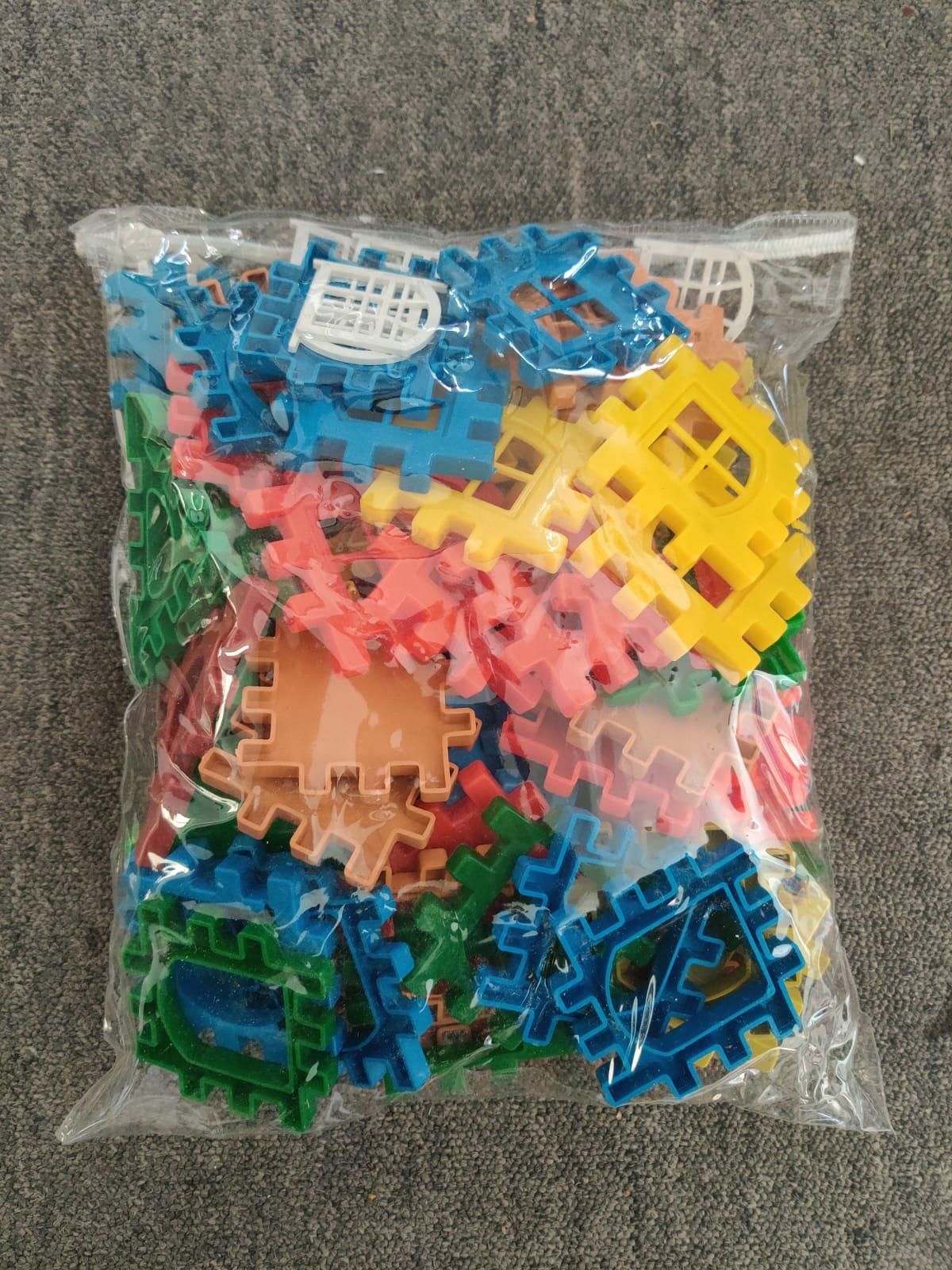 50-Piece Creative Building Blocks Set for Kids