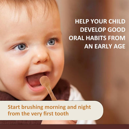 Ultra-Soft Silicone Baby Toothbrush &amp; Tongue Cleaner – 2-in-1 Oral Care Kit