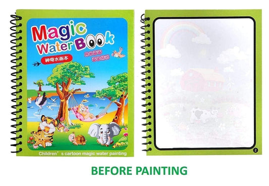 Magic Water Coloring Book Set