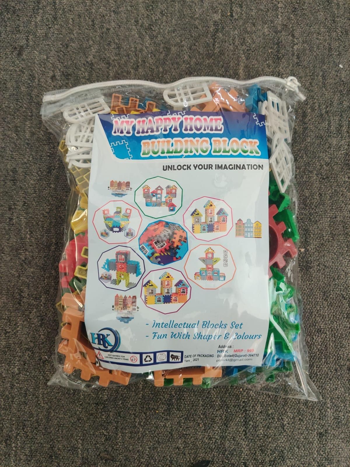 50-Piece Creative Building Blocks Set for Kids