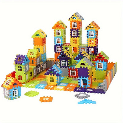 50-Piece Creative Building Blocks Set for Kids