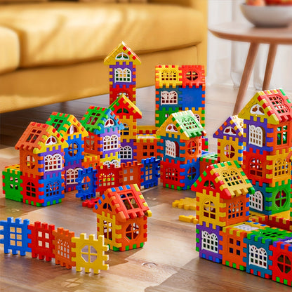 50-Piece Creative Building Blocks Set for Kids