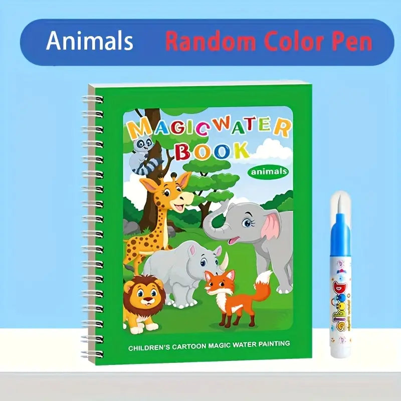Magic Water Coloring Book Set